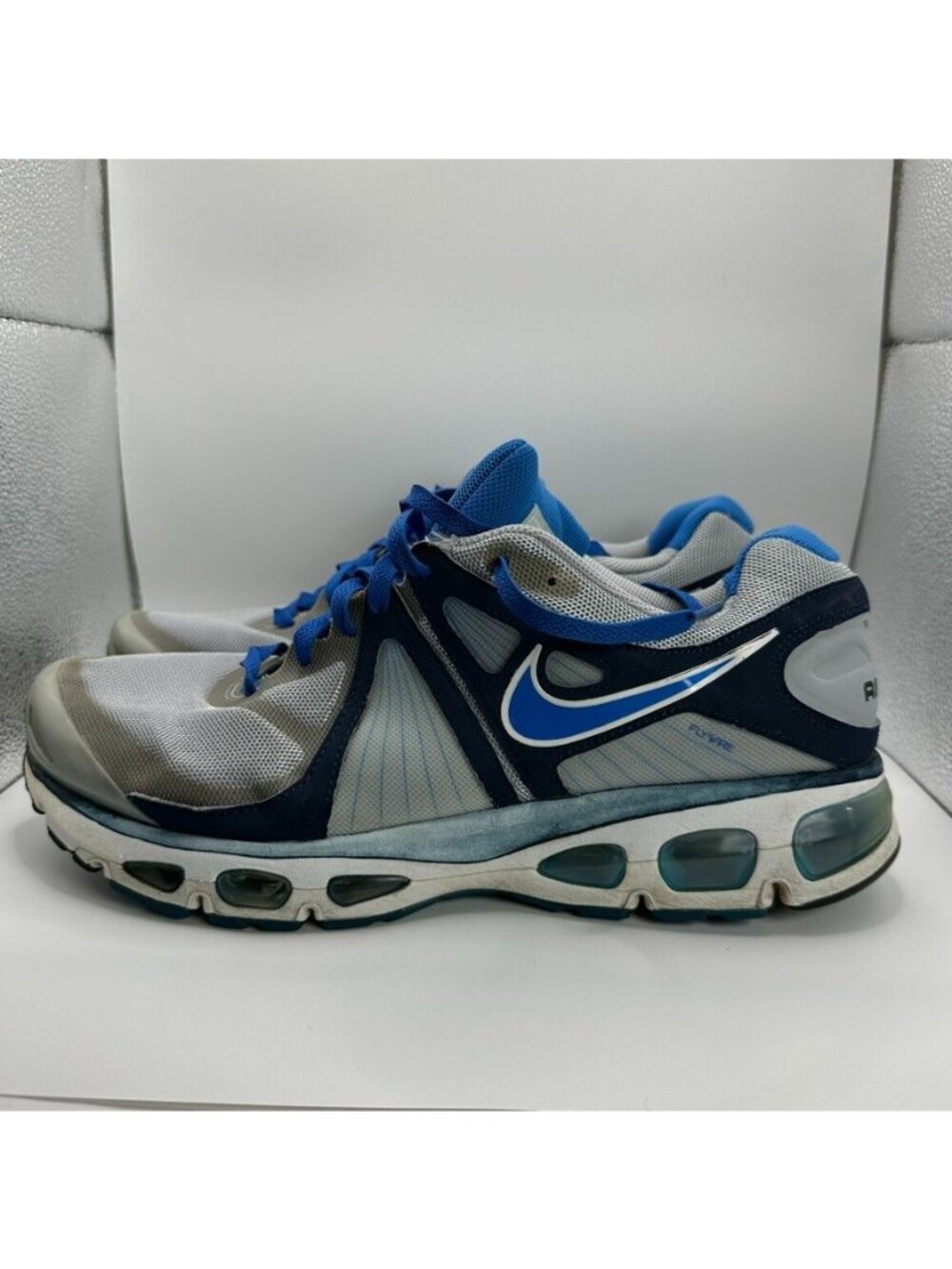 Nike Mens Air Max Tailwind Plus 4 Shoes Mens 12 Gray Blue Running 453976-044 - Picture 5 of 12